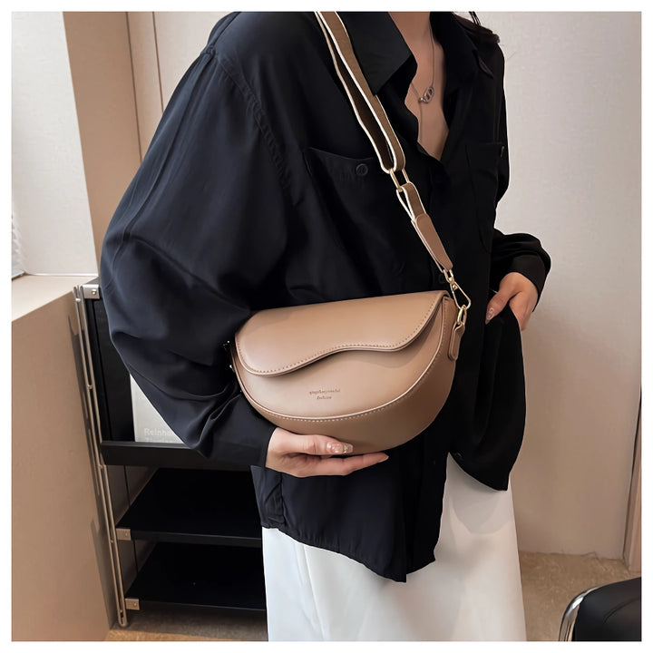 Summer Chic Leather Chain Shoulder Crossbody Bag for Women