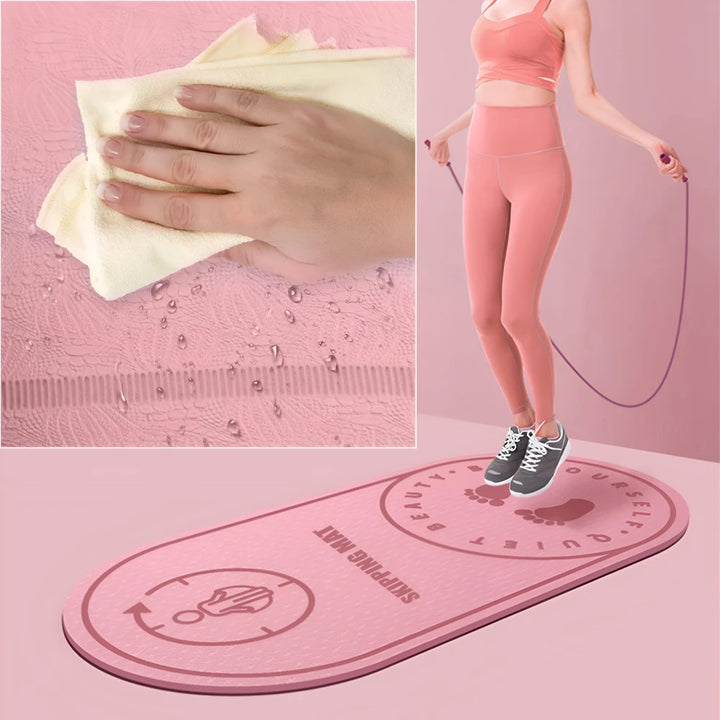 High-Density Anti-Slip Skipping and Yoga Mat