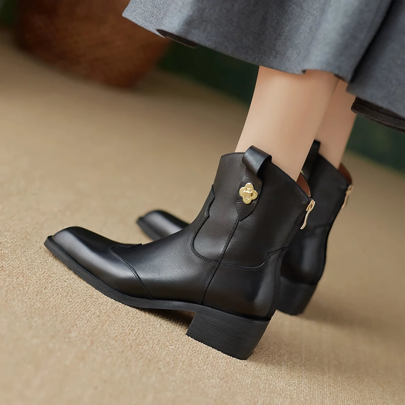 Retro Ankle Boots