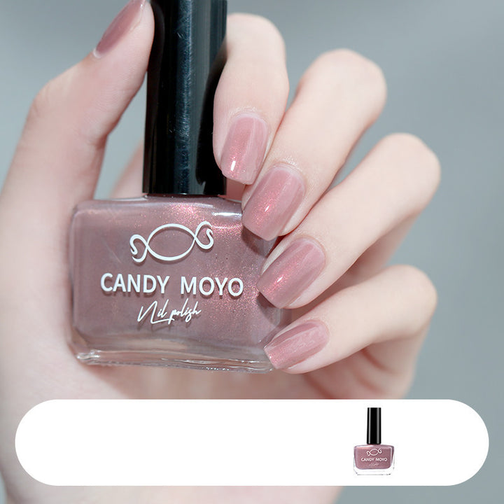 CandyMoyo nail polish free, quick drying, durable, non stripped new color, white autumn and winter 1