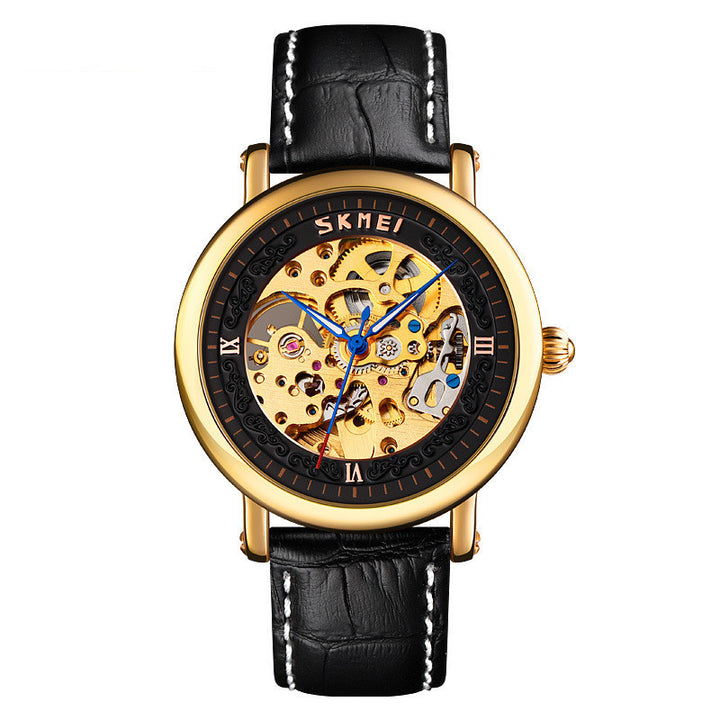 Automatic Skeleton Mechanical Movement Watch Waterproof Automatic Mechanical Watch