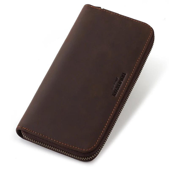 Genuine Leather RFID Blocking Men's Wallet