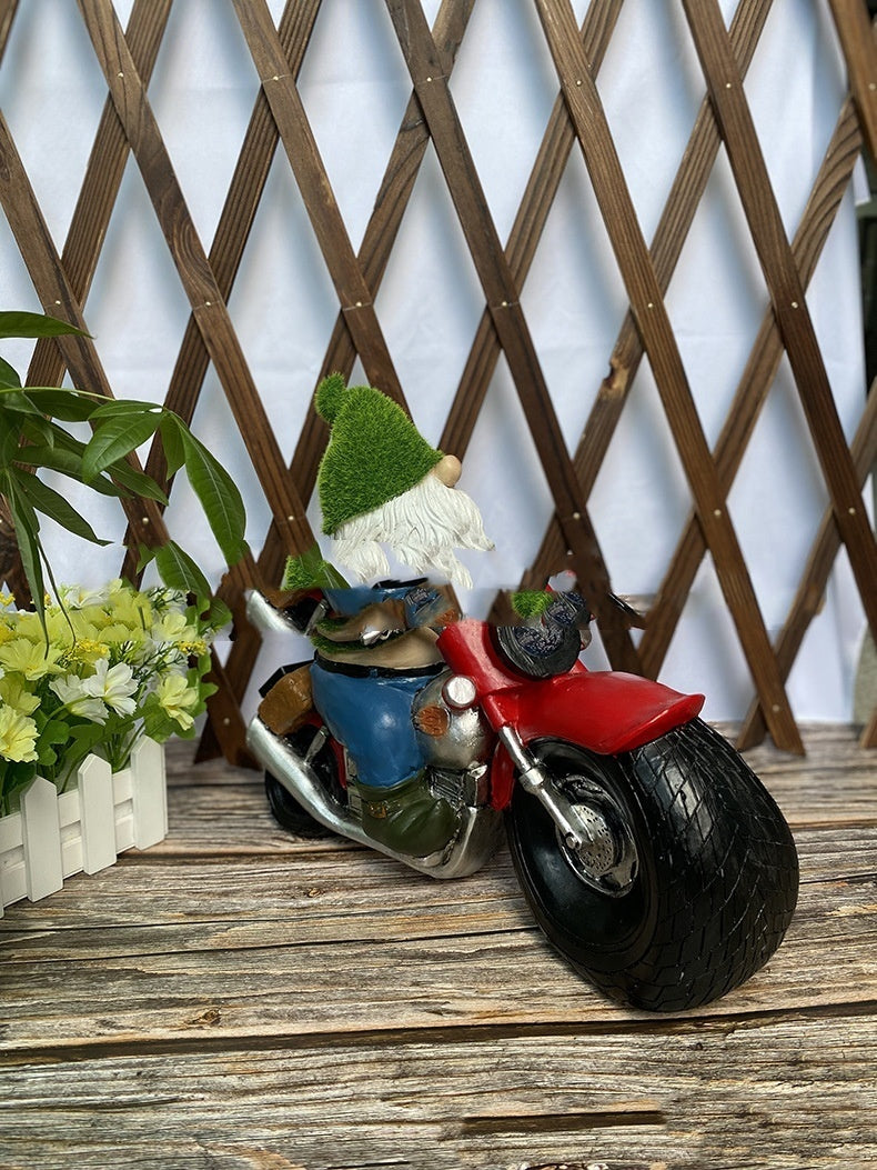 Motorcycle Resin Statue Pendant