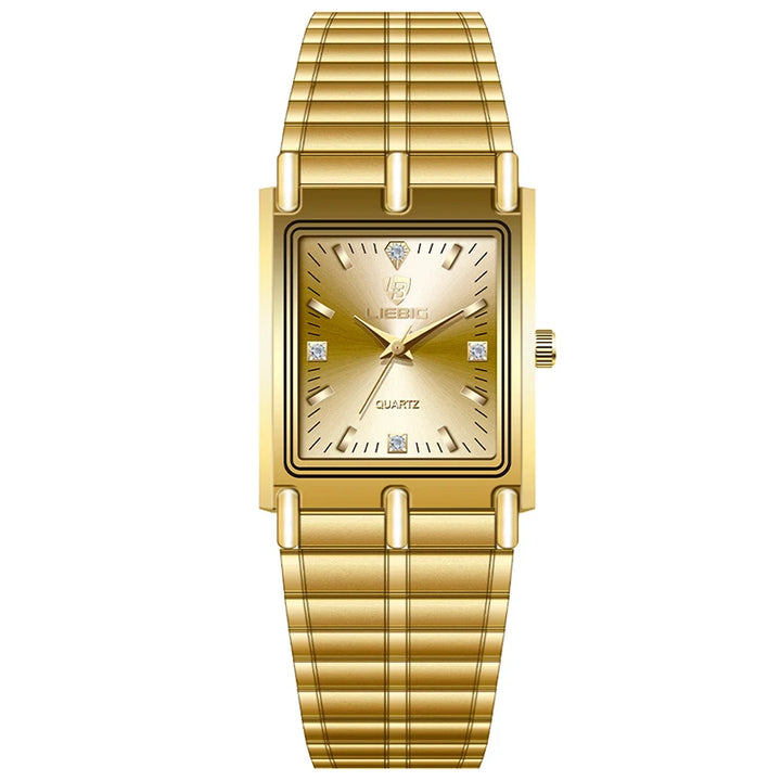 Luxury Gold Steel Bracelet Watch