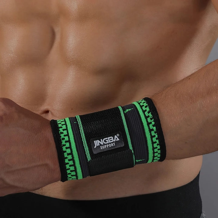 Universal Nylon Wristband Support for Fitness and Sports