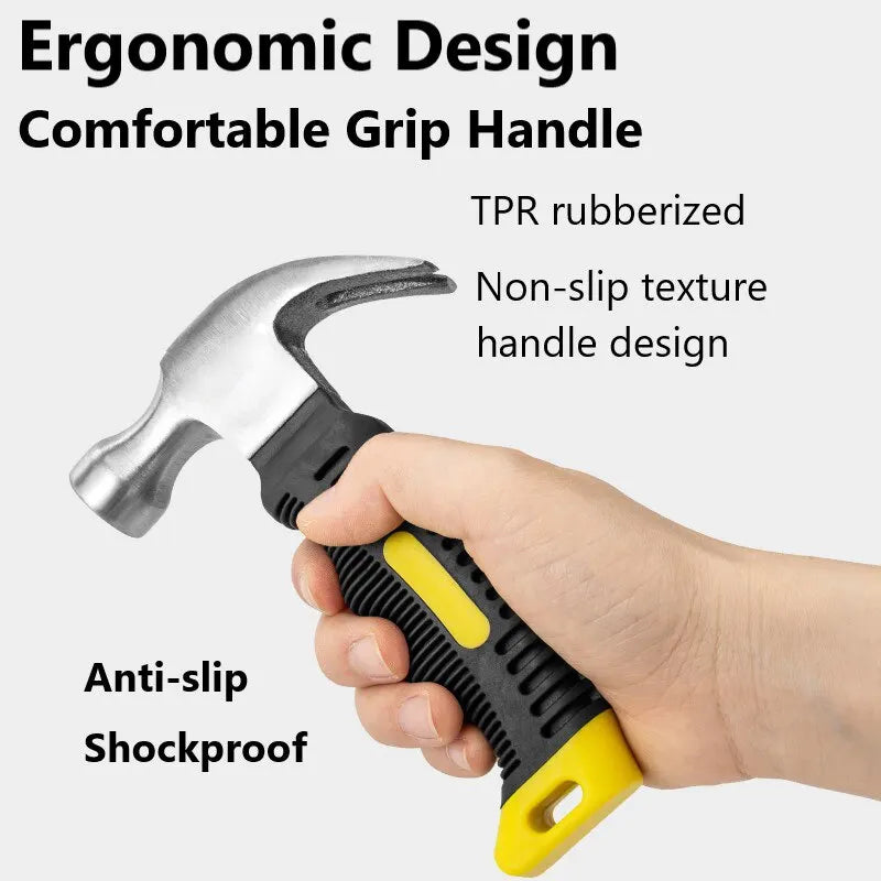 Multifunctional Mini Claw Hammer 6.3 Inch