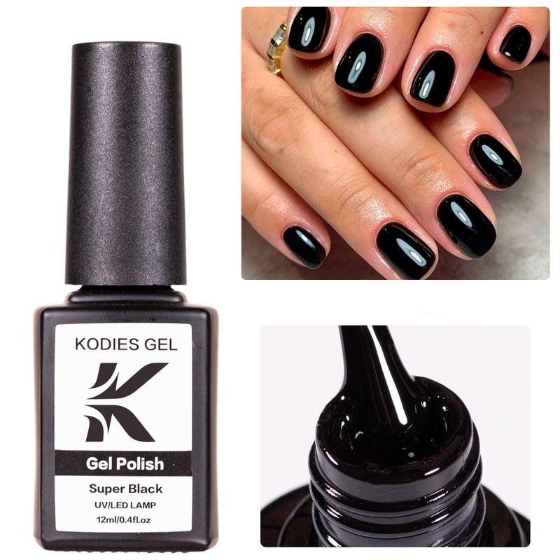 Black Gel Nail Polish