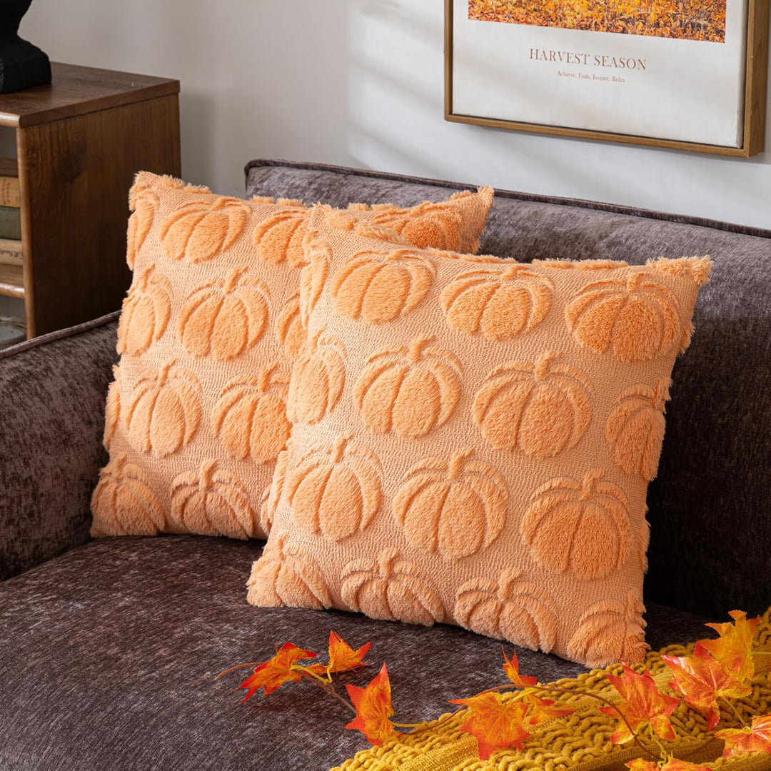 Autumn Pumpkin Cushion Cover