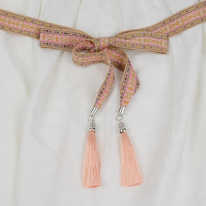 Boho Ethnic Chic Tassel Chain Waist Belt