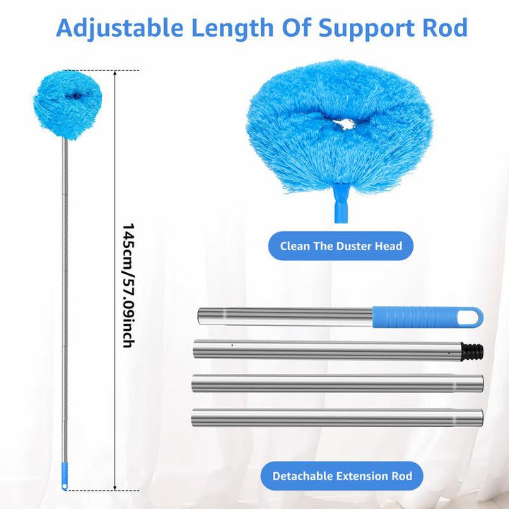 Telescopic Ceiling Fan Duster with Removable Microfiber Head