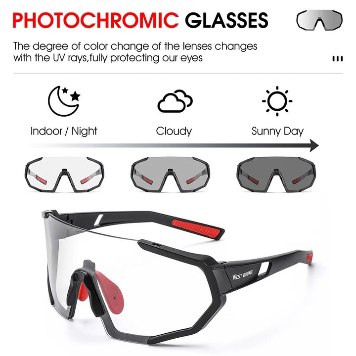 Photochromic Cycling Glasses for All Sports