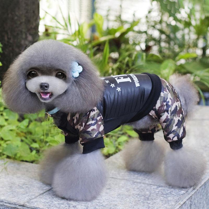 Winter Camouflage Pet Jacket