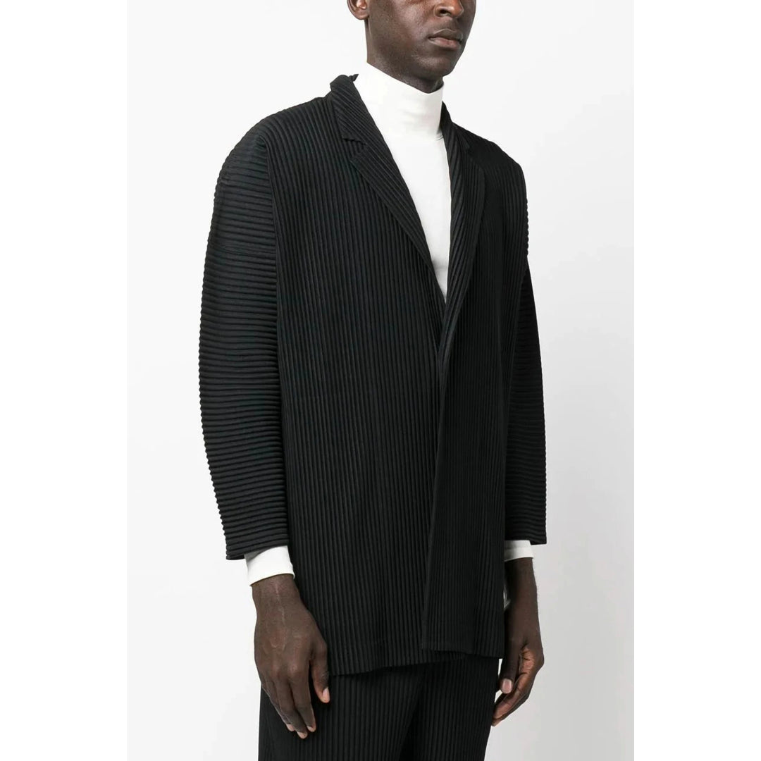 Men's Casual Pleated Blazer