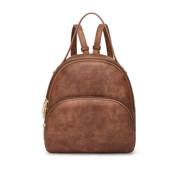 Stylish Women's Leather Backpack - Perfect for School, Travel, and Everyday Use