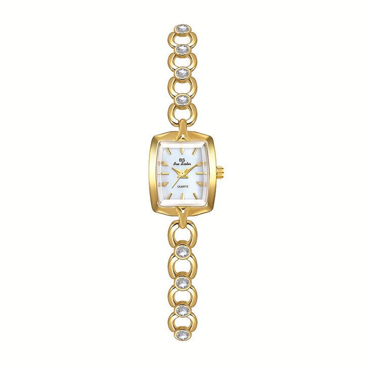 Fashion Quartz Watch Diamond Bracelet