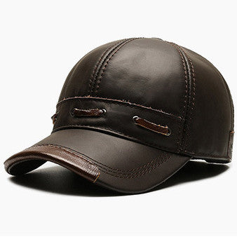 Men's Windproof Thermal Retro Peaked Cap