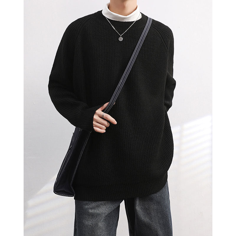 Sweater Men's Loose And Lazy Style Casual All-matching Pullover