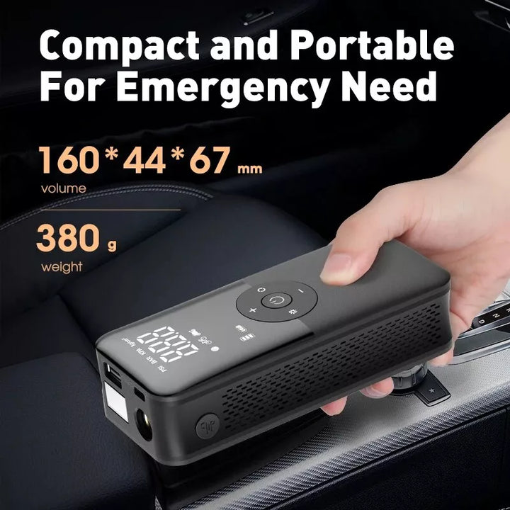 Compact USB Electric Air Pump with Digital Display