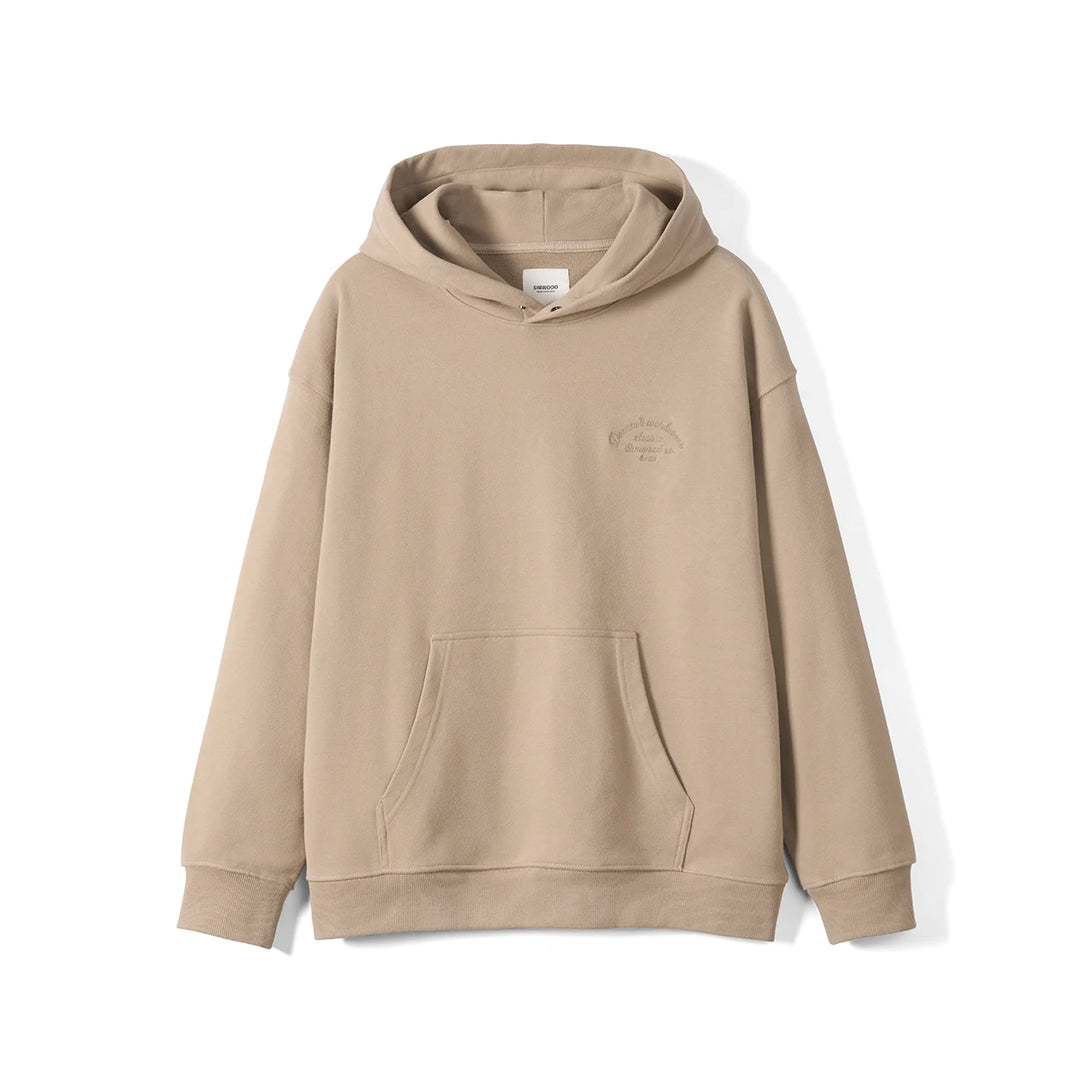 Oversize 400gsm Carbon Peached Fabric Hoodie