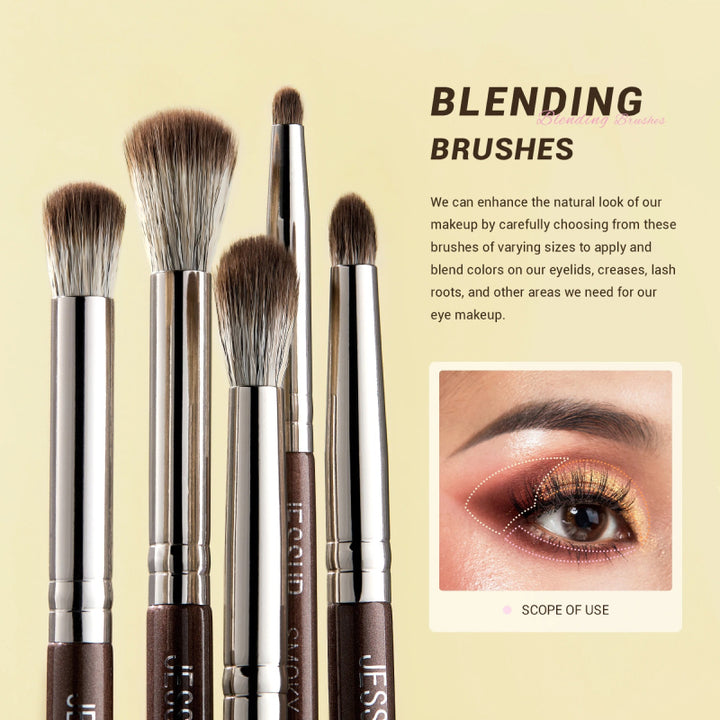 Professional 15pcs Eye Makeup Brush Set