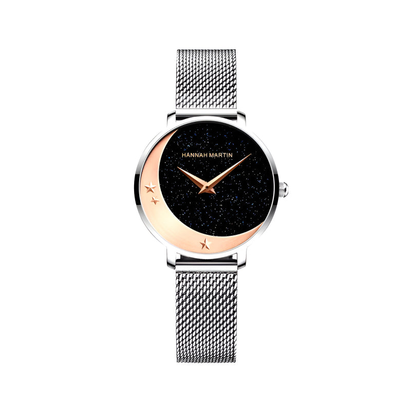 Luxury Women’s Quartz Watch with 3ATM Waterproof & Diamond Accents