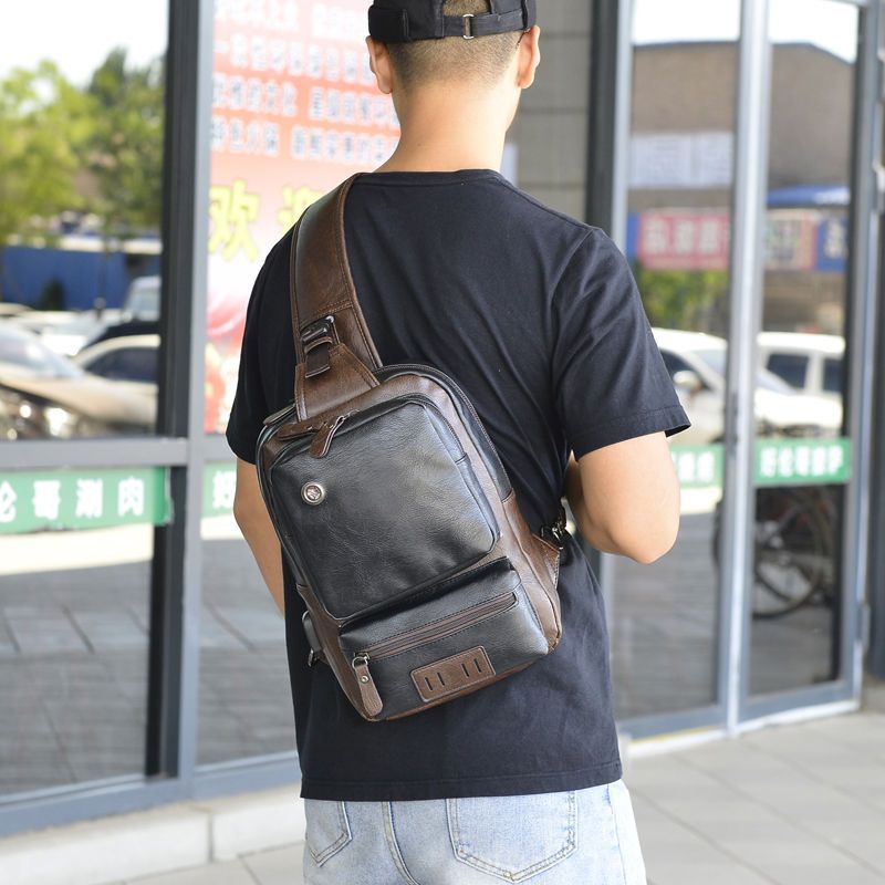 Men's Shoulder Messenger Bag Large Capacity Fashion