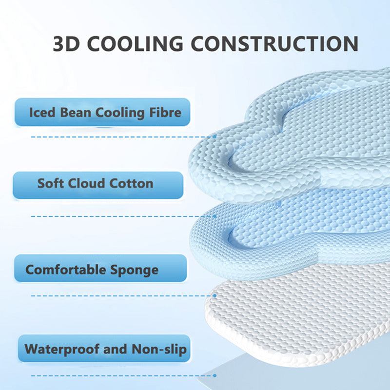 Cloud-Shaped Cooling Pet Mat for Small to Medium Dogs