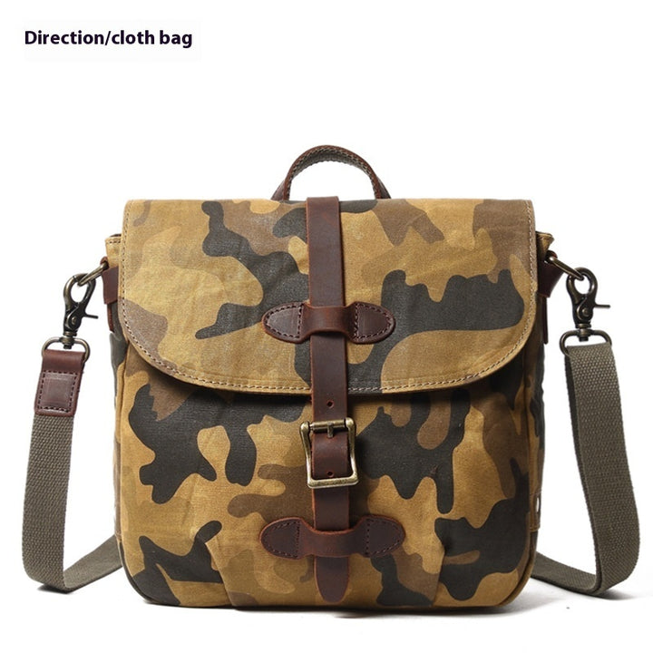 Waterproof Canvas Shoulder Messenger Bag