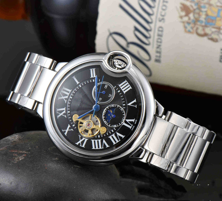 Full-automatic Mechanical Large Flywheel Men's Watch