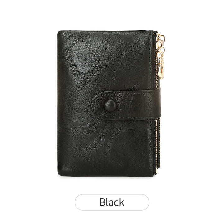 Minimalist Large Capacity Zipper Wallet