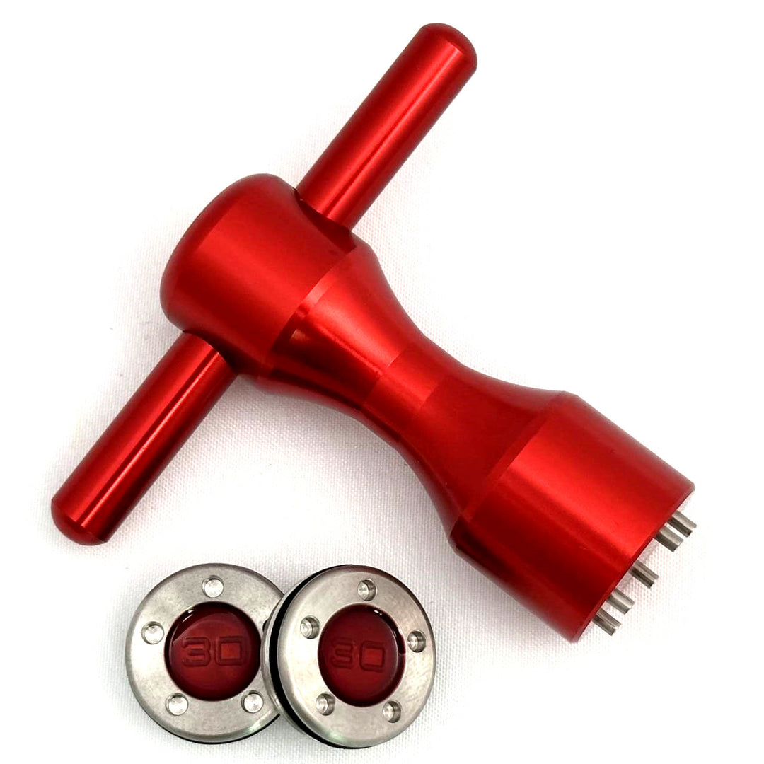 Big Tooth Red Putter Screw Set Golf Accessories