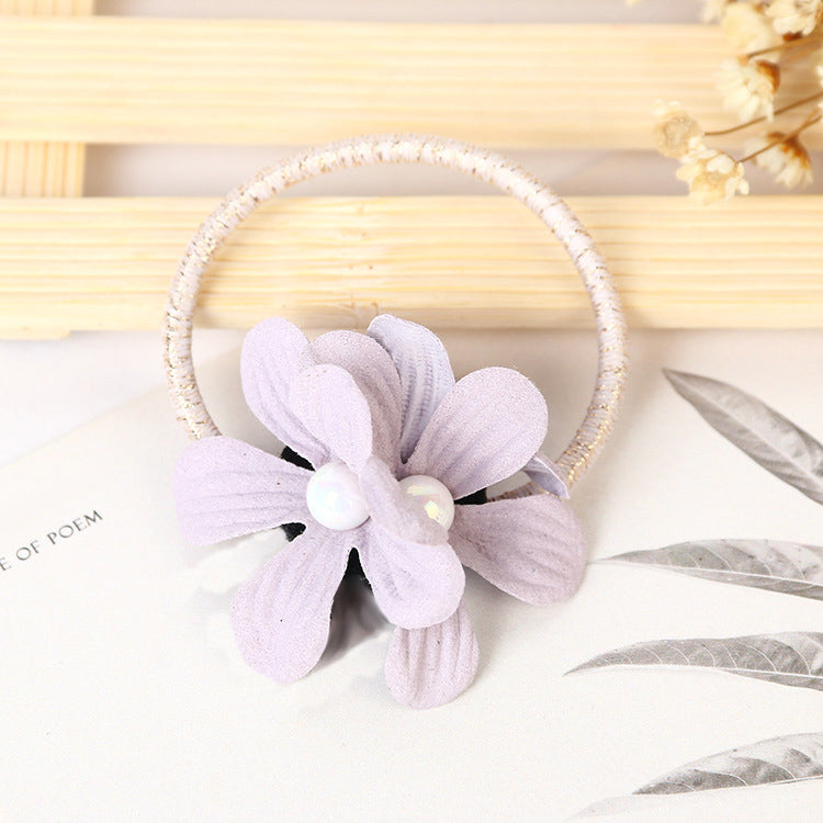 Fashion Floral Elastic Hair Rope