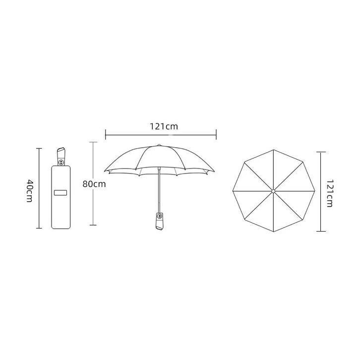 Fully Automatic Windproof Large Umbrella