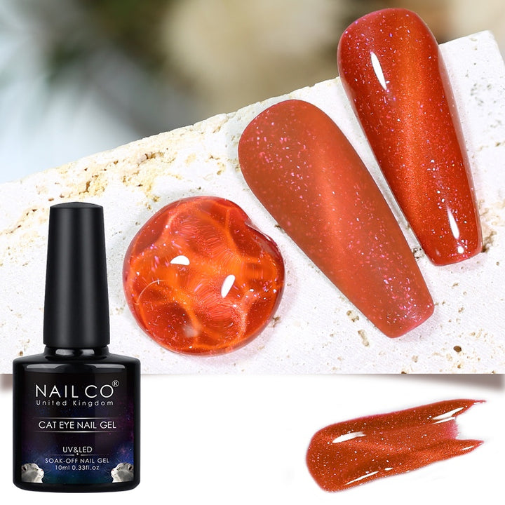 Crystal Cat Eye Magnetic Gel Nail Polish