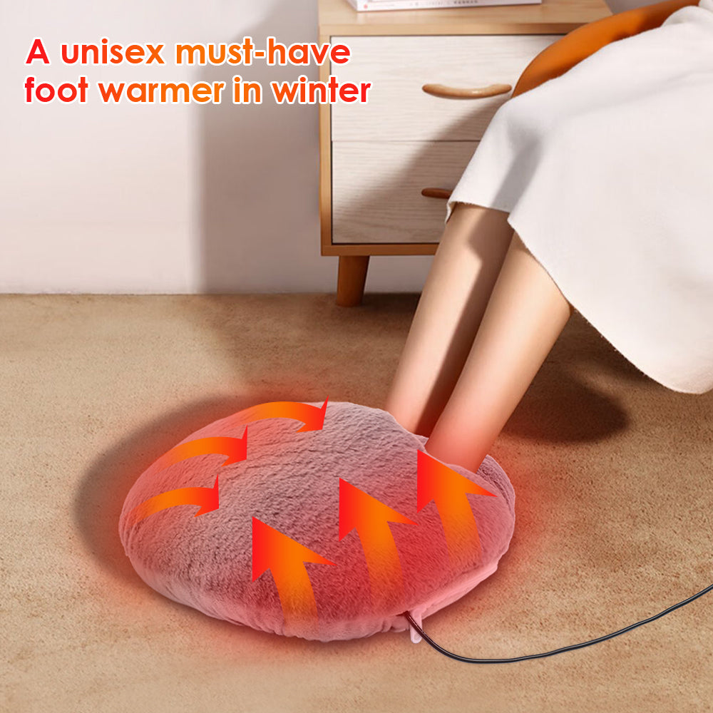 Soft Velvet Foot Warmer Heater