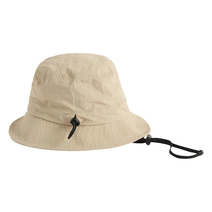 Men's Waterproof Foldable Fisherman's Bucket Hat with Detachable Windbreak Rope - All-Season Urban Outdoor Essential