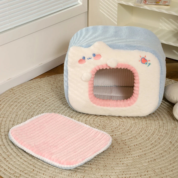 Cozy Cat Bed with Cushion