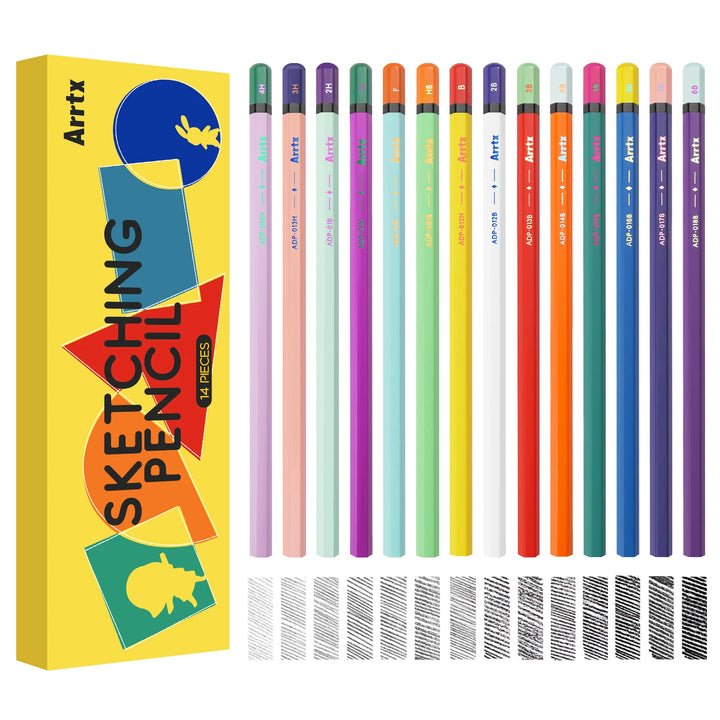 Professional Sketching and Drawing Pencil Set