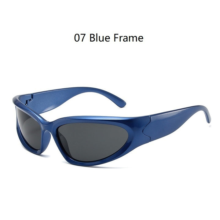 Y2K Punk Sports Sunglasses for Men and Women