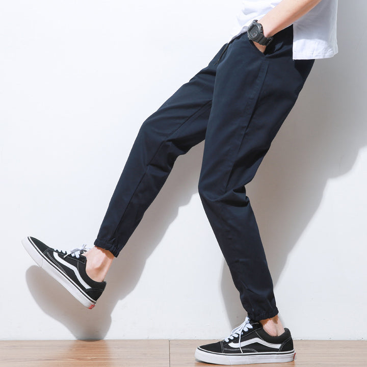 Ankle-tied Sports Training Casual Pants