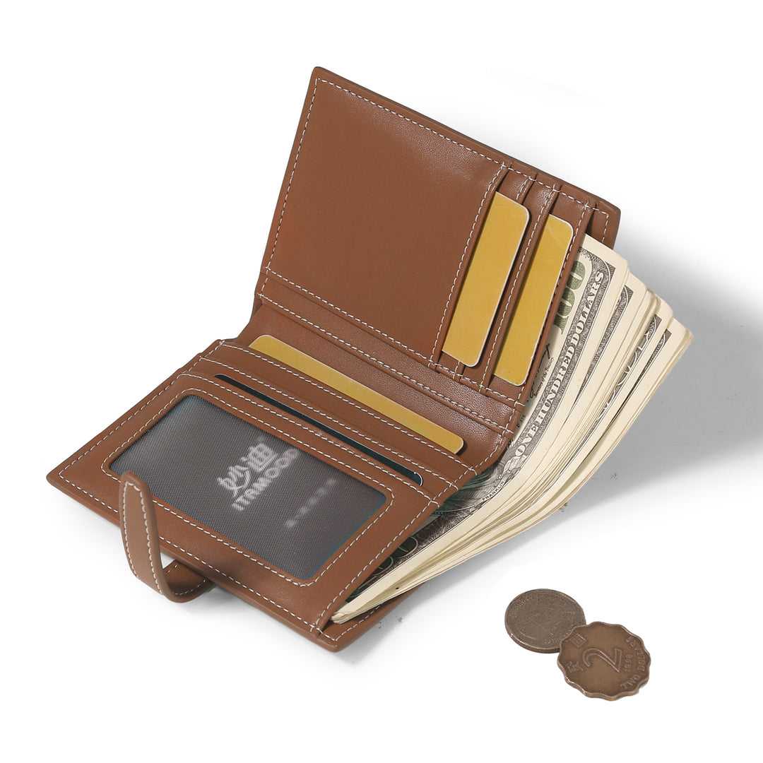 Stylish Short Wallet with Exquisite Cardholder and Box