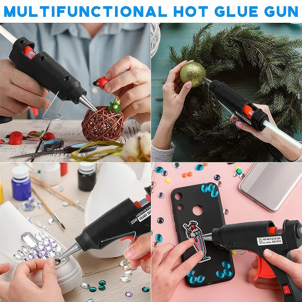 Ultimate 70W Mini Industrial Hot Melt Glue Gun Kit