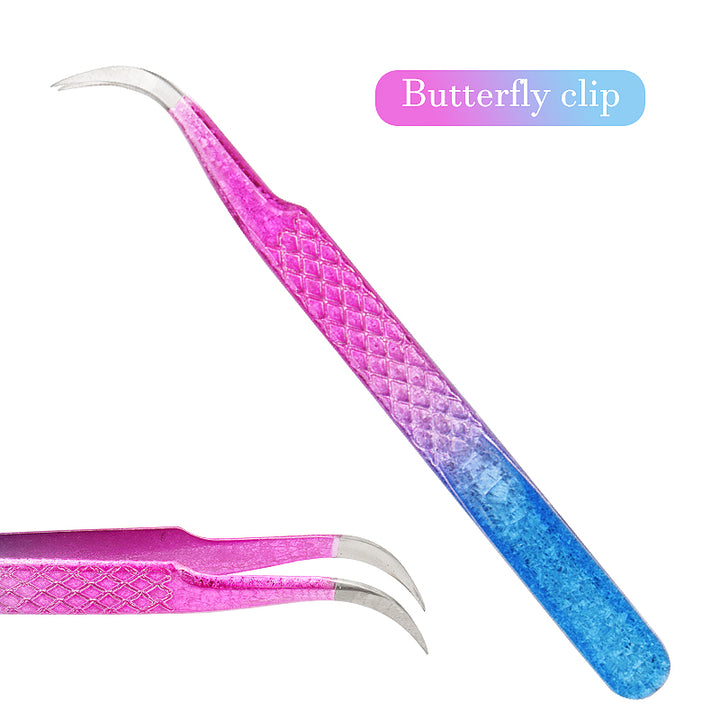 Ice Flower Eyelash Tweezers