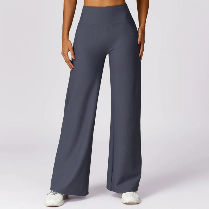 High Waisted Quick-Dry Flared Yoga Pants