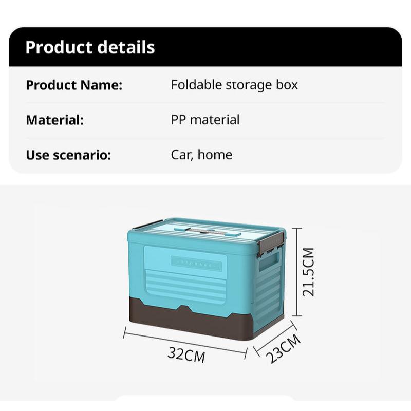 Foldable Storage Organizer with Lid