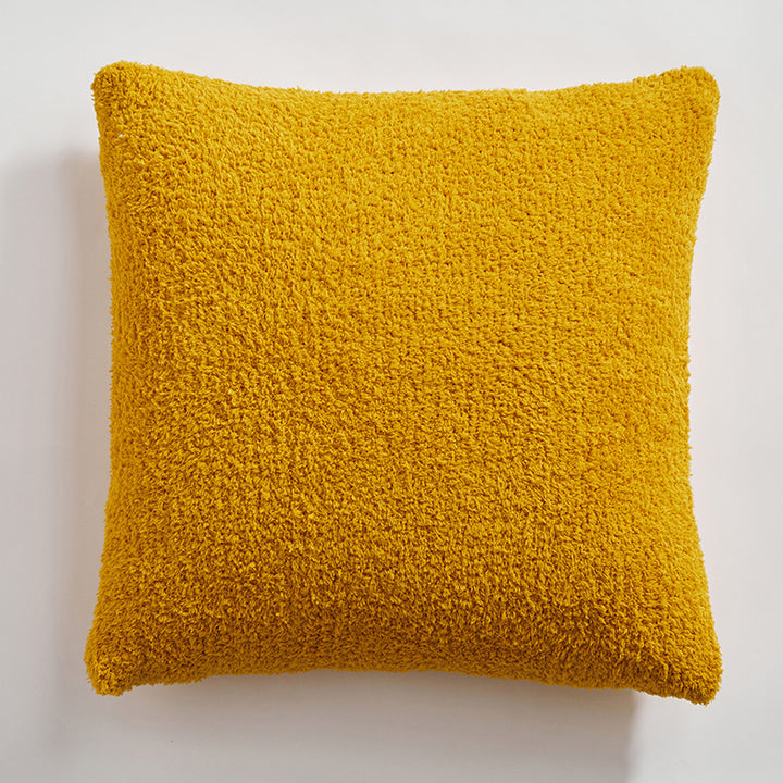 Cozy Plush Sofa Cushion Cover - Soft and Fluffy Decorative Pillow Case