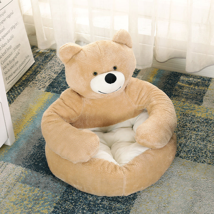 Ultra Soft Semi-Enclosed Pet Bed