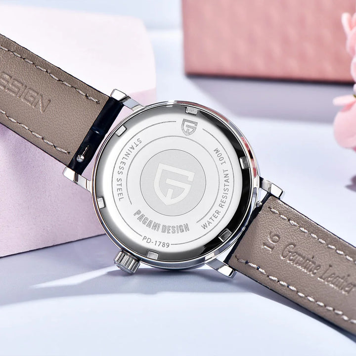 Elegant Sapphire Glass Quartz Wristwatch - Perfect Fashion & Casual Gift