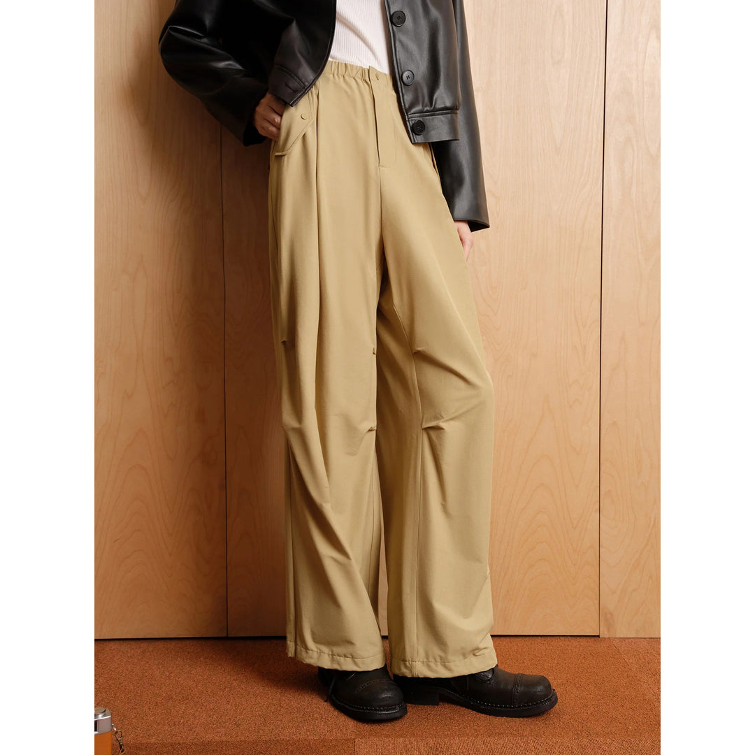 High Waist Women's Cargo Trousers – Casual Chic Autumn Pants