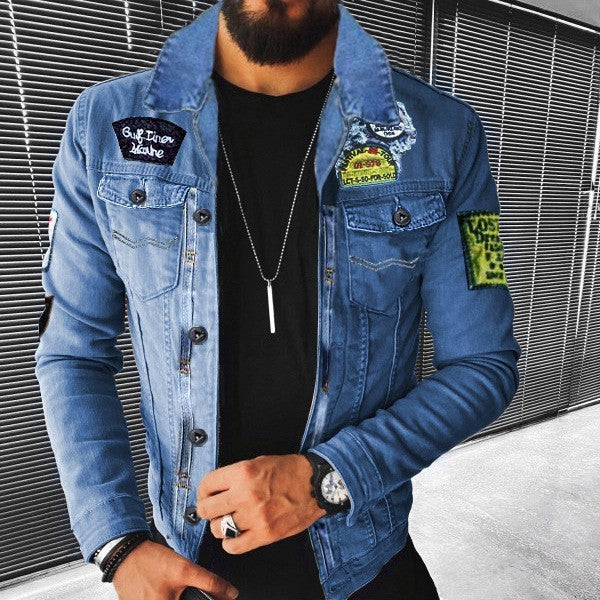 Lamb Wool Thickening Denim Jacket